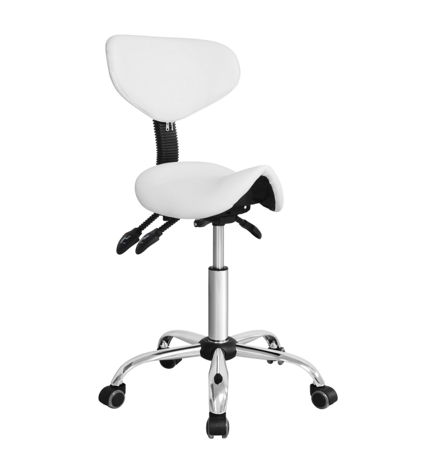VDD Tabouret de selle ergonomique - tabouret de barbier - tabouret - réglable en hauteur - dossier i - VDD World VDD Tabouret de selle ergonomique - tabouret de barbier - tabouret - réglable en hauteur - dossier i - VDD World