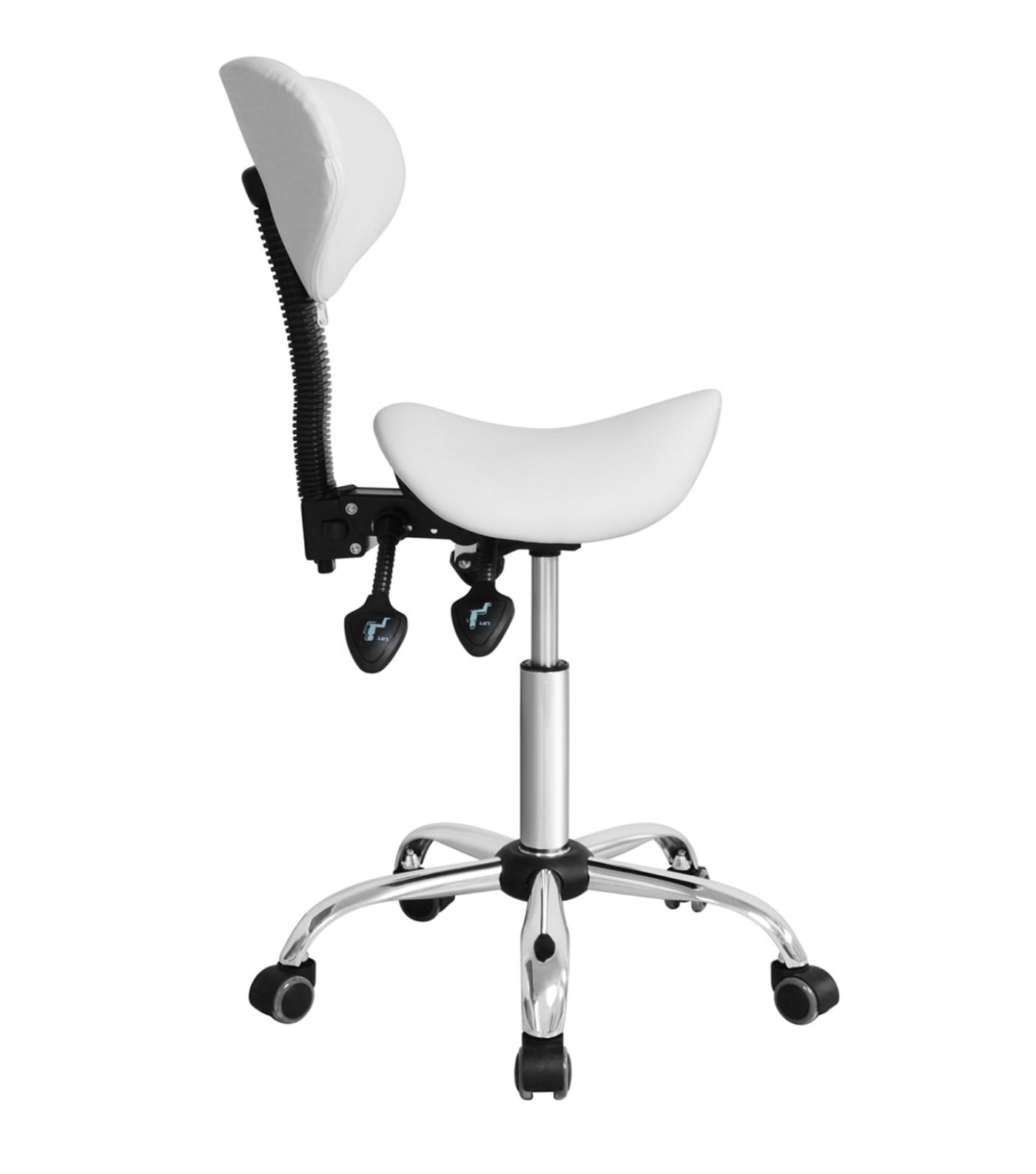 VDD Tabouret de selle ergonomique - tabouret de barbier - tabouret - réglable en hauteur - dossier i - VDD World VDD Tabouret de selle ergonomique - tabouret de barbier - tabouret - réglable en hauteur - dossier i - VDD World