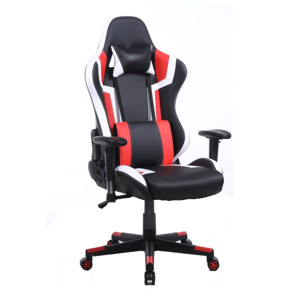 Chaise de jeu Chaise de bureau Tornado - réglable de manière ergonomique - chaise de jeu de course - VDD World