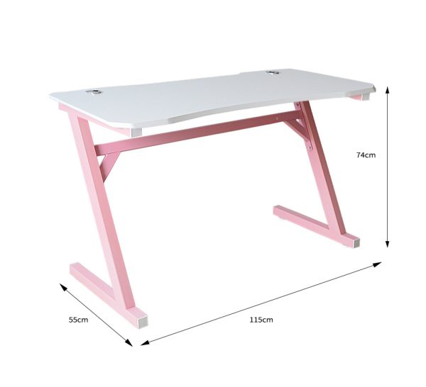 Bureau fille rose - bureau enfant - VDD World