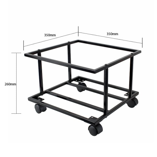 Boîte de rangement mobile pour vinyles lp - chariot de rangement - rangement des disques vinyles lp - VDD World