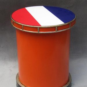 Tabouret repose-pieds exécuté par l'équipe nationale néerlandaise de Hollande