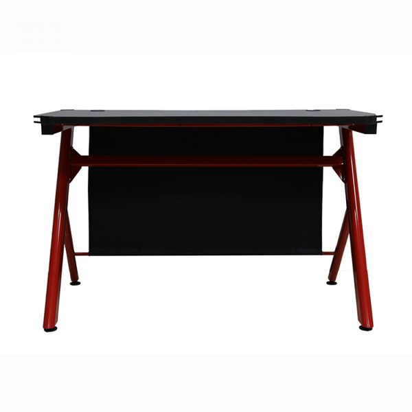 Bureau table de jeu informatique Sirocco - bureau de jeu - avec éclairage LED - 120 x 60 cm - VDD World