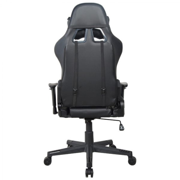 Chaise de bureau chaise gaming Thomas - chaise style gaming racing - ergonomique - design noir - VDD World