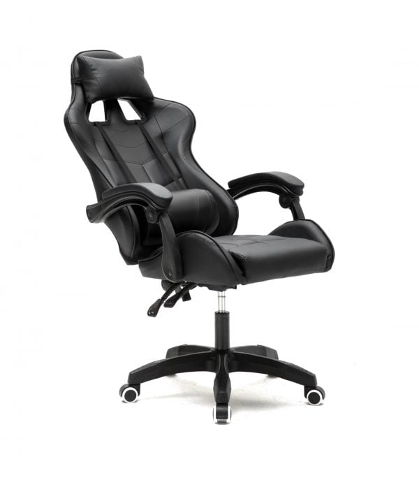 Chaise gaming Cyclone ados - chaise de bureau - chaise gaming racing - noir - VDD World