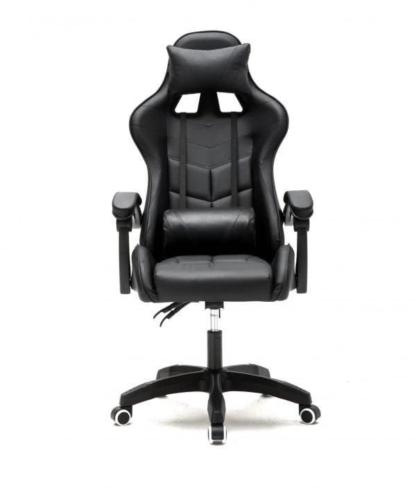 Chaise gaming Cyclone ados - chaise de bureau - chaise gaming racing - noir - VDD World