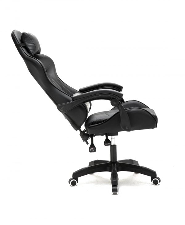 Chaise gaming Cyclone ados - chaise de bureau - chaise gaming racing - noir - VDD World