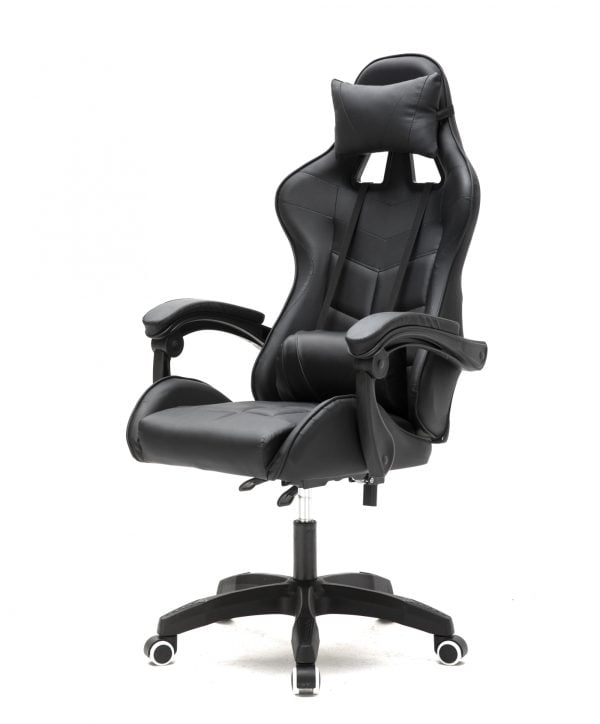 Chaise gaming Cyclone ados - chaise de bureau - chaise gaming racing - noir - VDD World