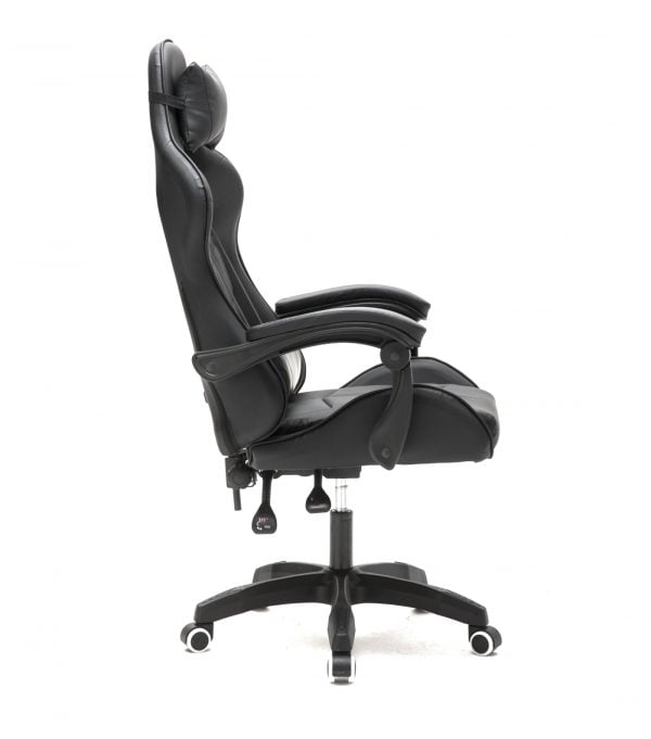 Chaise gaming Cyclone ados - chaise de bureau - chaise gaming racing - noir - VDD World