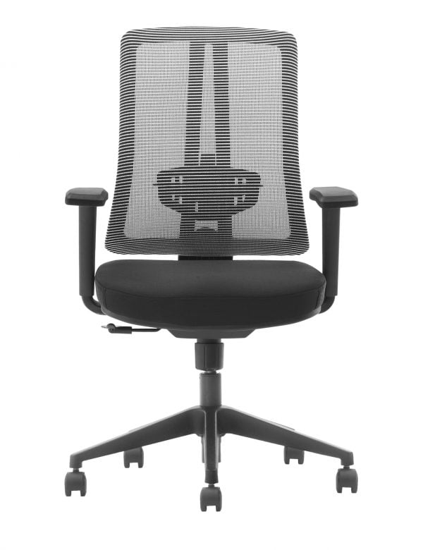 Chaise de bureau Seattle ligne confort ergonomique - chaise réglable - Tissu résille - VDD World