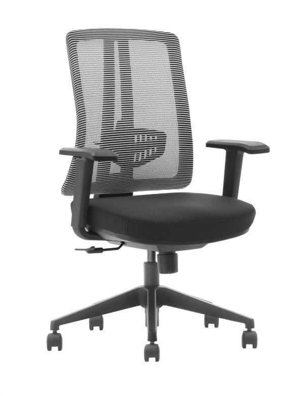 Chaise de bureau Seattle ligne confort ergonomique - chaise réglable - Tissu résille - VDD World