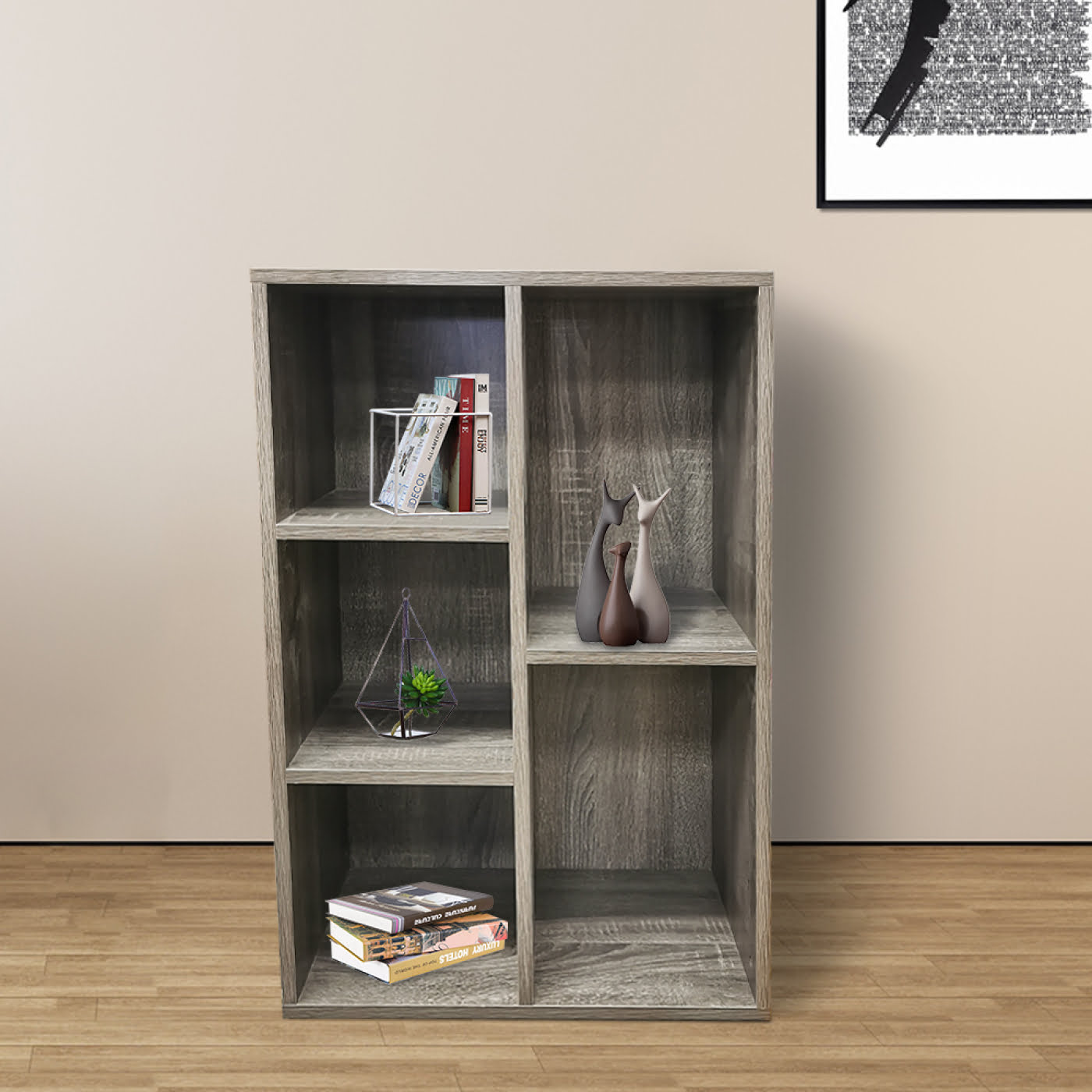 Meuble de rangement pour disques vinyle LP CD DVD - bibliothèque - meuble à compartiments ouverts - VDD World Meuble de rangement pour disques vinyle LP CD DVD - bibliothèque - meuble à compartiments ouverts - VDD World
