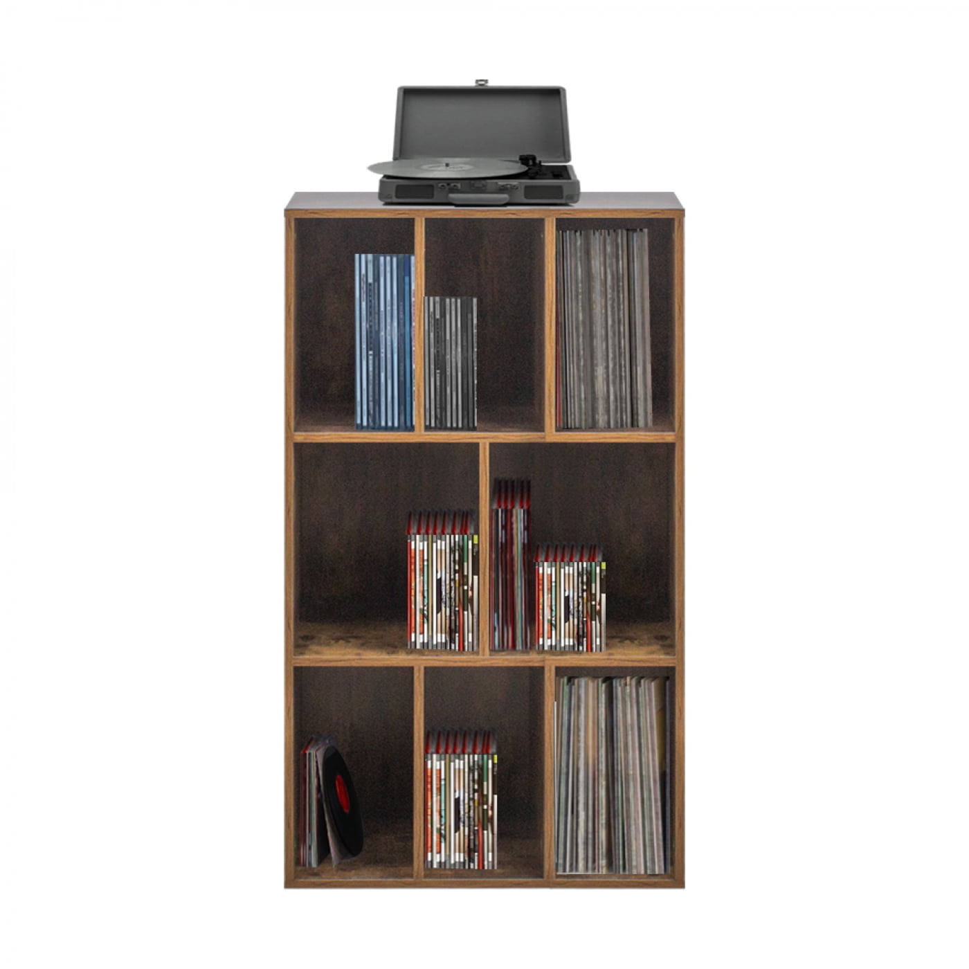 Meuble de rangement pour disques LP - meuble à disques - rangement disques vinyle LP - bibliothèque - VDD World Meuble de rangement pour disques LP - meuble à disques - rangement disques vinyle LP - bibliothèque - VDD World