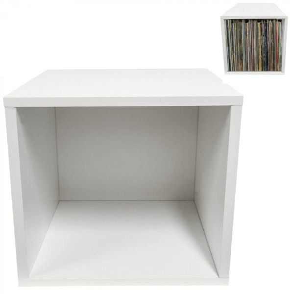 Cube d'armoire de rangement en vinyle LP - armoire à disques - Rack de stockage de disques vinyle LP - VDD World