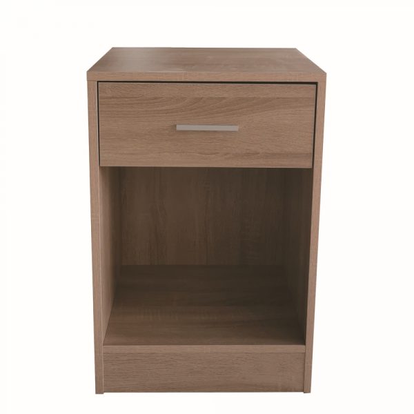 Meuble d'entrée de table de chevet - avec compartiment de rangement ouvert à tiroir - hauteur 60 cm - VDD World