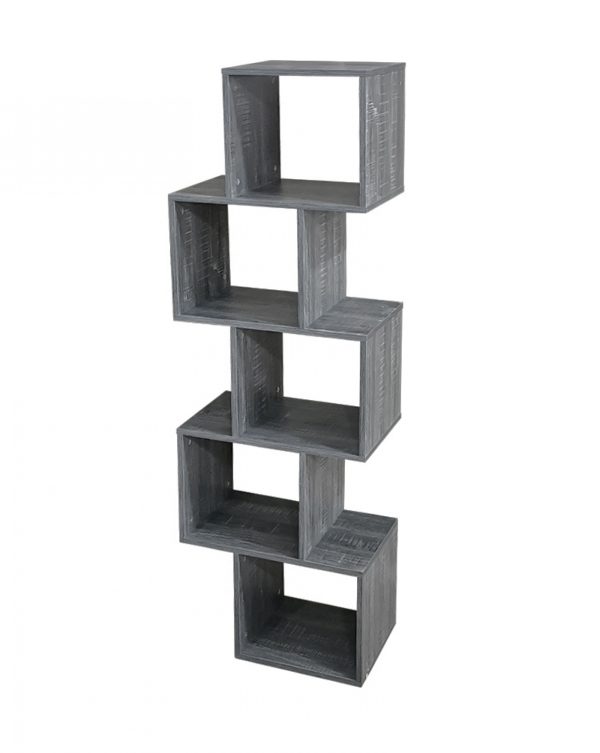 Séparateur d'espace compartiment design cube empilé Yoep 5 compartiments brun clair - VDD World