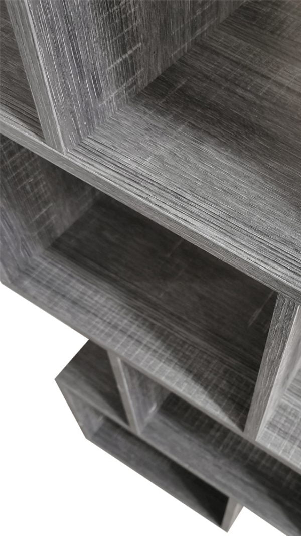 Séparateur d'espace compartiment design cube empilé Yoep 5 compartiments brun clair - VDD World