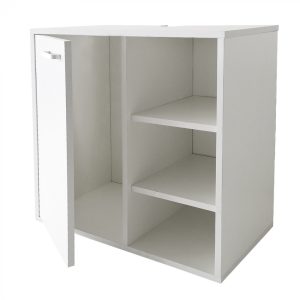 Meuble vasque - meuble de salle de bain - blanc