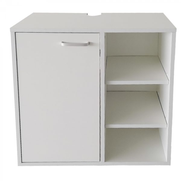 Meuble vasque - meuble de salle de bain - blanc - VDD World