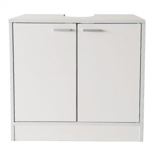 Meuble vasque - meuble de salle de bain - blanc