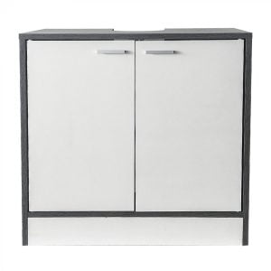 Meuble sous vasque - meuble de salle de bain - gris