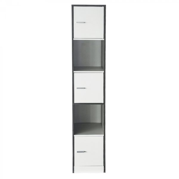 Meuble colonne salle de bain - meuble de rangement salle de bain chambre ou couloir - hauteur 180 cm - VDD World