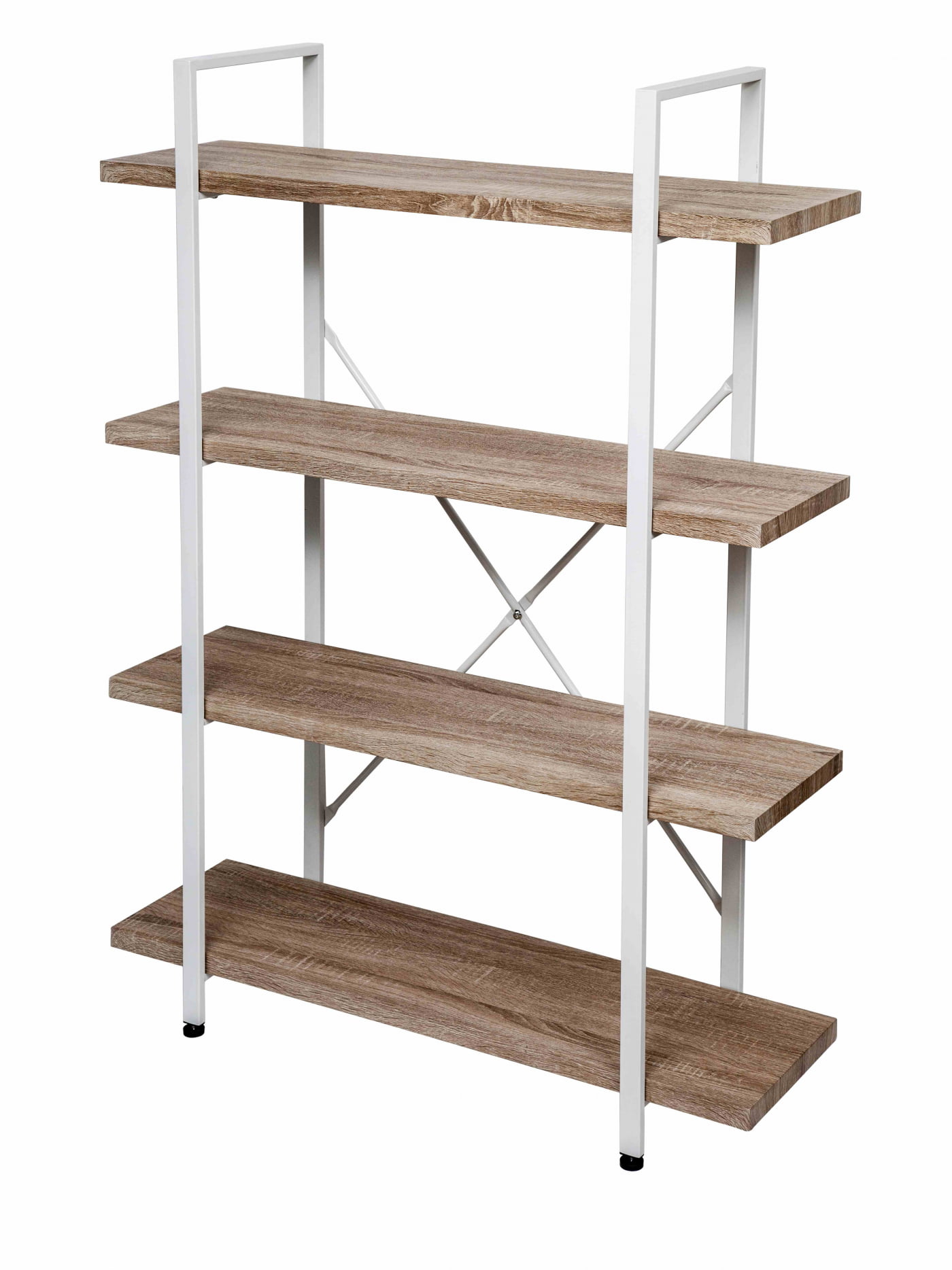Armoire murale Tough métal bois design industriel bibliothèque ouverte 140 cm haut blanc - VDD World Armoire murale Tough métal bois design industriel bibliothèque ouverte 140 cm haut blanc - VDD World