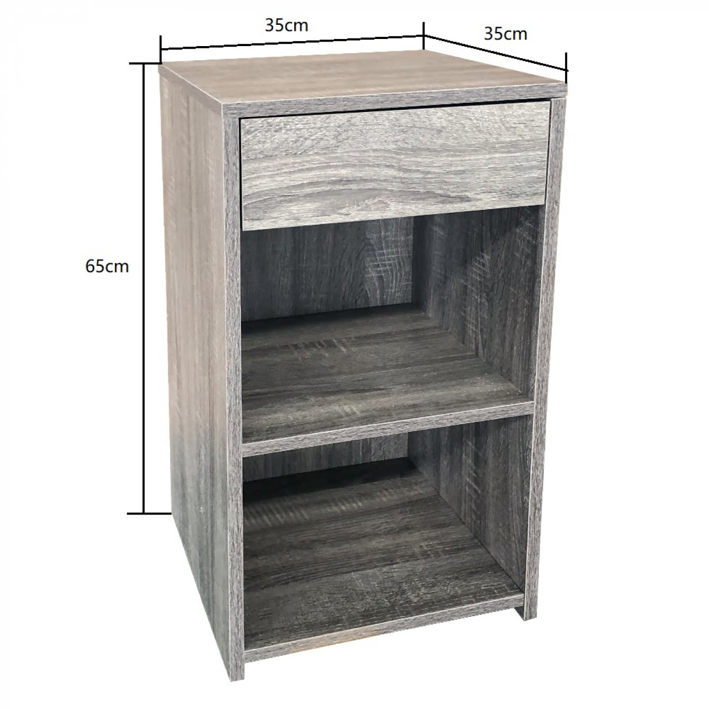 Armoire de chevet 65 cm haut marron clair - VDD World Armoire de chevet 65 cm haut marron clair - VDD World