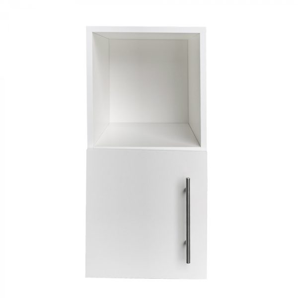 Table de chevet - meuble d'entrée - 64 cm de haut - blanc - VDD World
