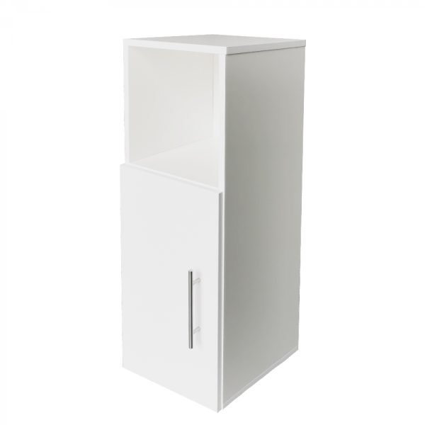 Armoire d'entrée - table de chevet - hauteur 90 cm - blanc - VDD World