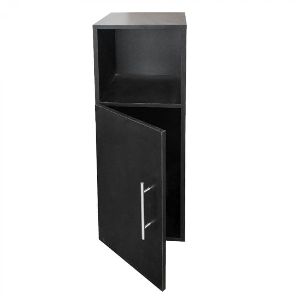 Meuble d'entrée - table de chevet - hauteur 90 cm - noir - VDD World