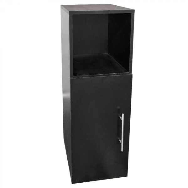 Meuble d'entrée - table de chevet - hauteur 90 cm - noir - VDD World