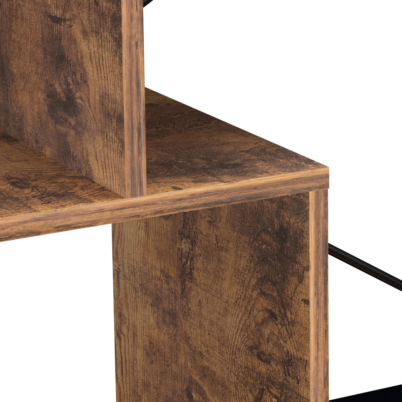 VDD Armoire murale bibliothèque Sturdy - table d'appoint - industrielle - hauteur 82 cm - VDD World VDD Armoire murale bibliothèque Sturdy - table d'appoint - industrielle - hauteur 82 cm - VDD World