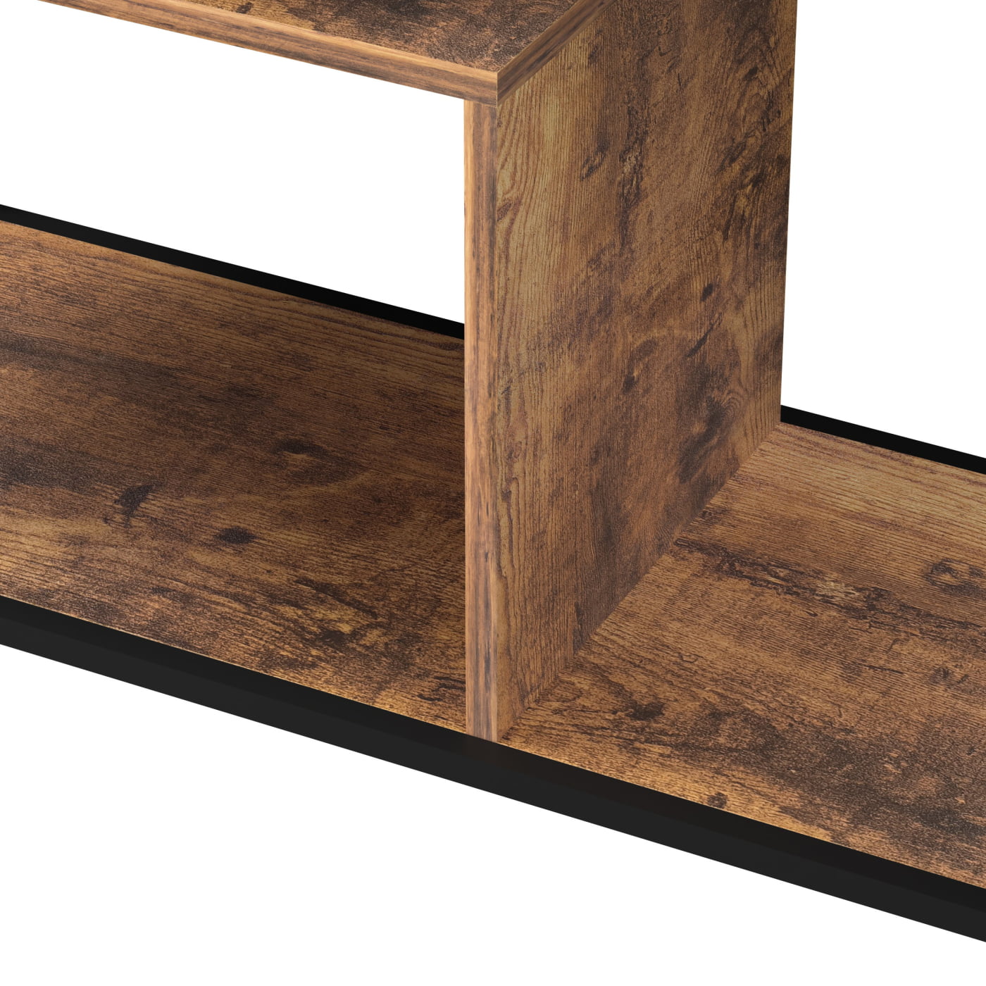 VDD Armoire de cuisine industrielle - rangement de cuisine - hauteur 115 cm - bois brun vintage - VDD World VDD Armoire de cuisine industrielle - rangement de cuisine - hauteur 115 cm - bois brun vintage - VDD World