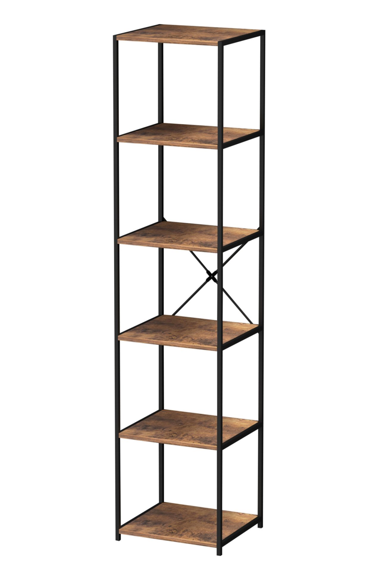 VDD Armoire de cuisine industrielle - rangement de cuisine - hauteur 174 cm - bois brun vintage - VDD World VDD Armoire de cuisine industrielle - rangement de cuisine - hauteur 174 cm - bois brun vintage - VDD World