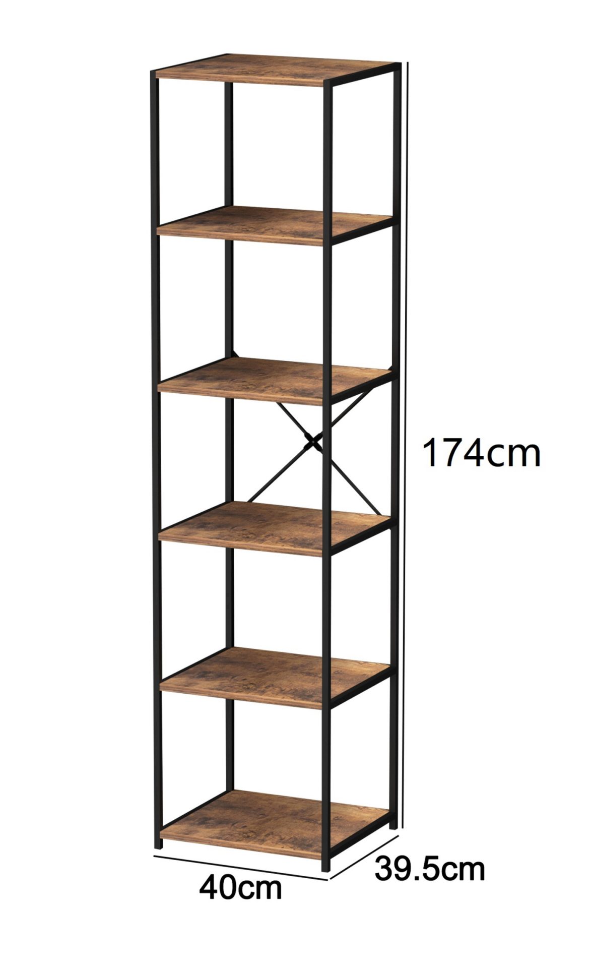 VDD Armoire de cuisine industrielle - rangement de cuisine - hauteur 174 cm - bois brun vintage - VDD World VDD Armoire de cuisine industrielle - rangement de cuisine - hauteur 174 cm - bois brun vintage - VDD World