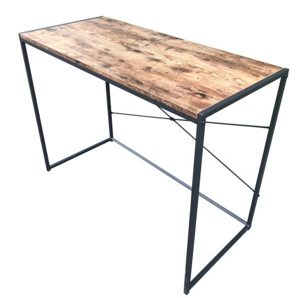 Desk Stoer - table pour ordinateur portable - table d'ordinateur - design industriel - 120 x 60 cm - VDD World
