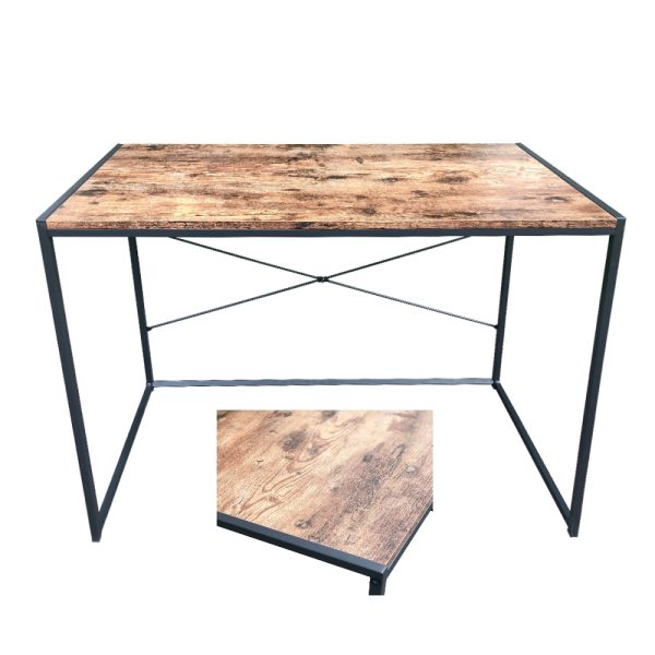 Desk Stoer - table pour ordinateur portable - table d'ordinateur - design industriel - 120 x 60 cm - VDD World