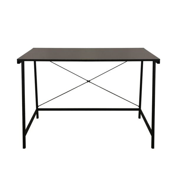 Bureau - table d'ordinateur portable - table d'ordinateur - industriel - noir - VDD World