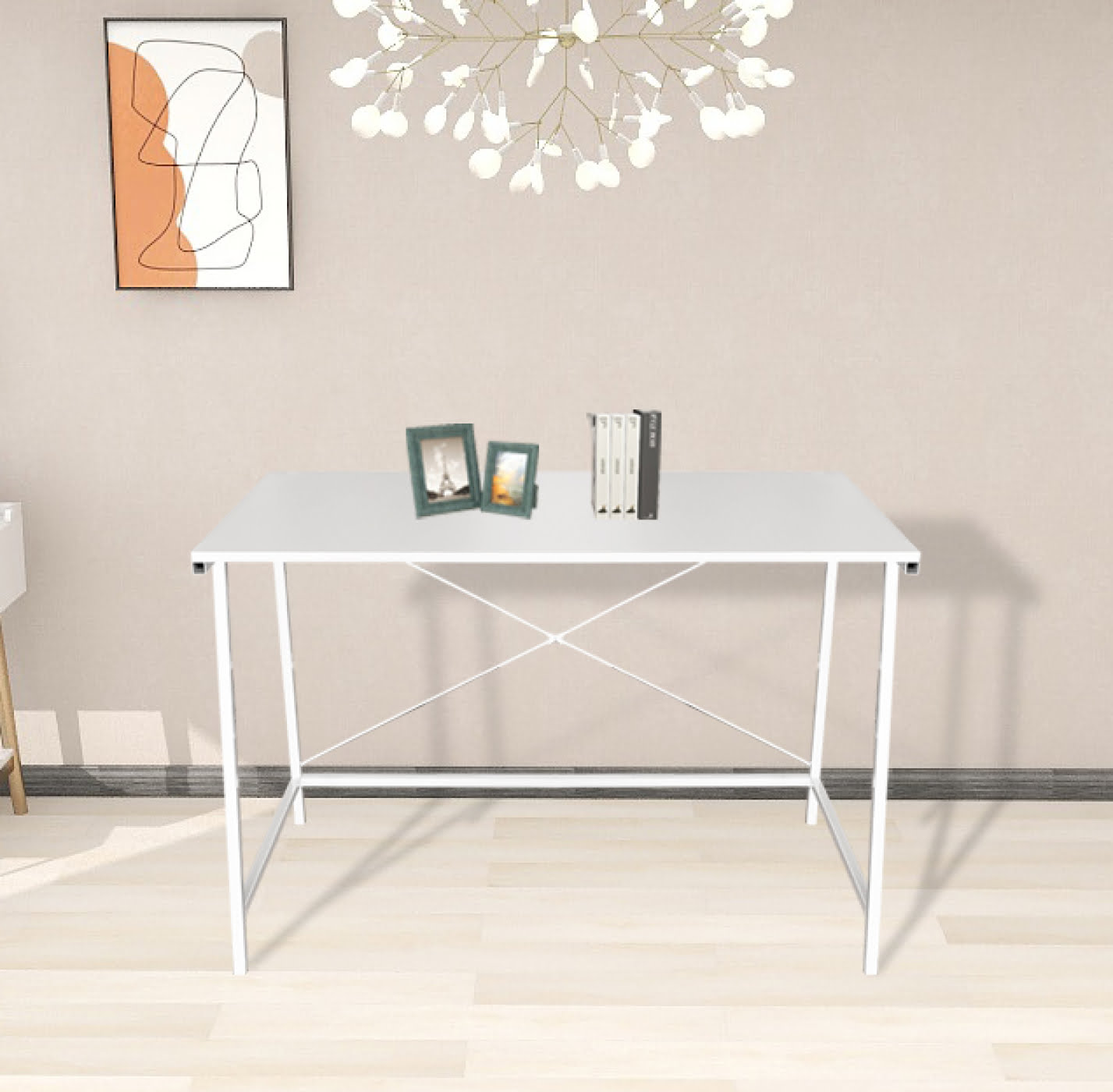 Desk Stoer - table pour ordinateur portable - table d'ordinateur - industriel - blanc - VDD World Desk Stoer - table pour ordinateur portable - table d'ordinateur - industriel - blanc - VDD World