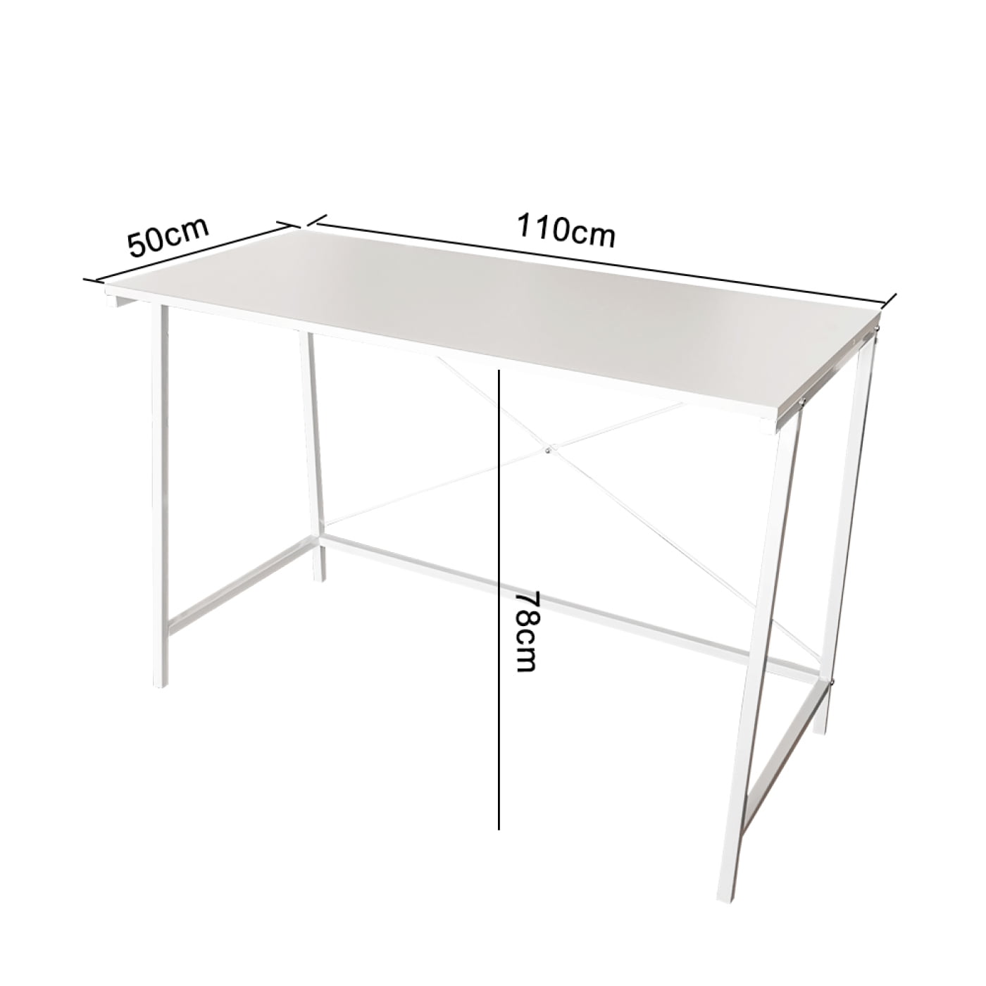 Desk Stoer - table pour ordinateur portable - table d'ordinateur - industriel - blanc - VDD World Desk Stoer - table pour ordinateur portable - table d'ordinateur - industriel - blanc - VDD World