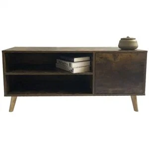 Support de télévision sur pied - support tv pivotant - hauteur réglable de 134 cm à 146 cm - VDD World