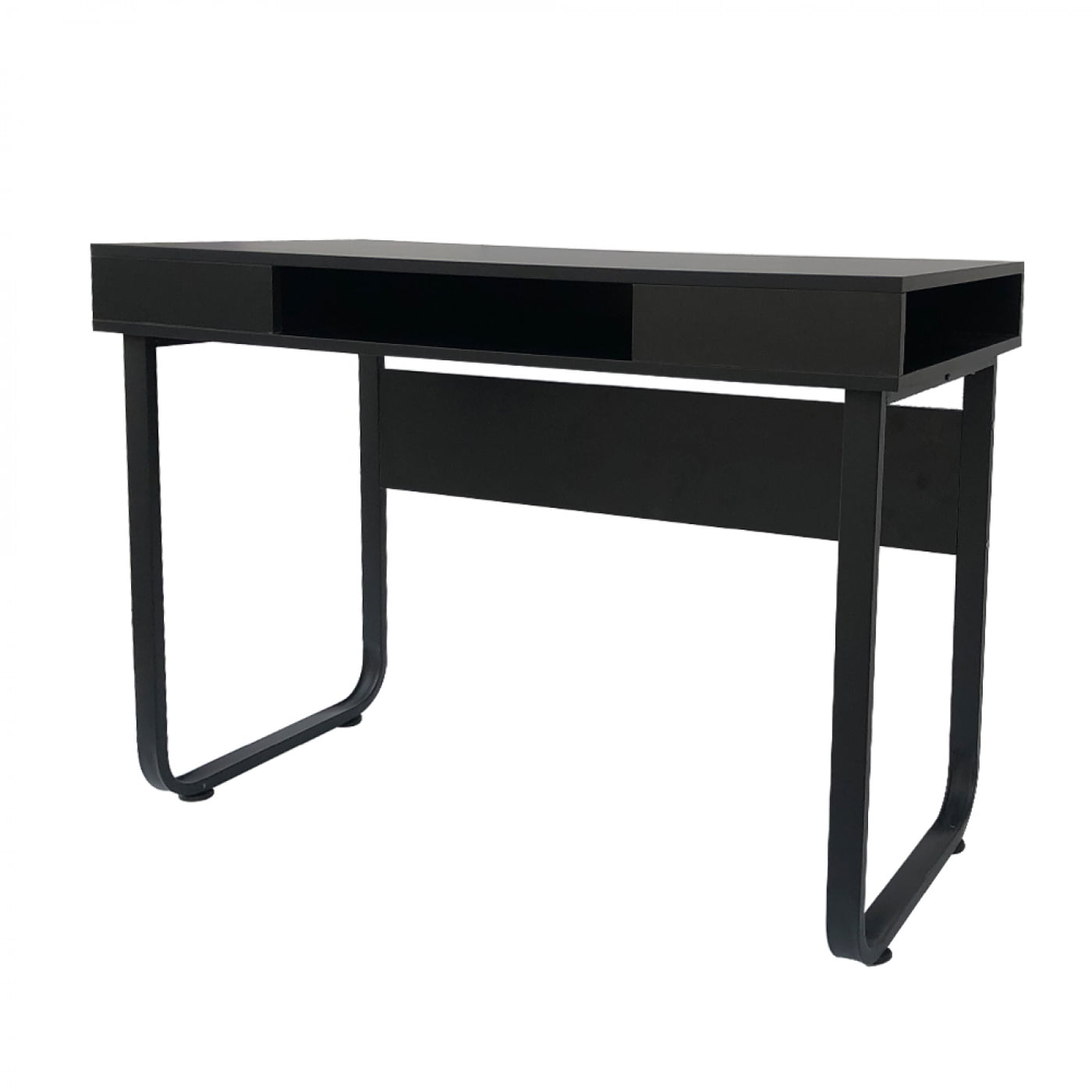 Bureau table d'ordinateur Tough - table d'appoint - industriel moderne - métal noir bois noir - VDD World Bureau table d'ordinateur Tough - table d'appoint - industriel moderne - métal noir bois noir - VDD World