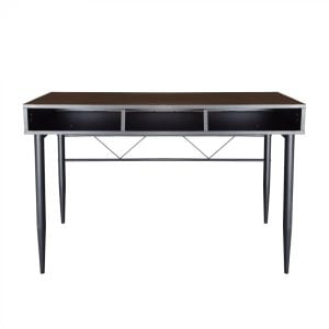 Bureau ''Stoer'' - table d'appoint hall ou couloir - style industriel moderne - noir