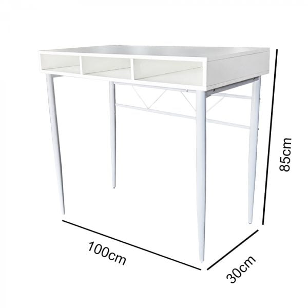 Table d'appoint - table console - buffet d'entrée - table murale - blanc - VDD World
