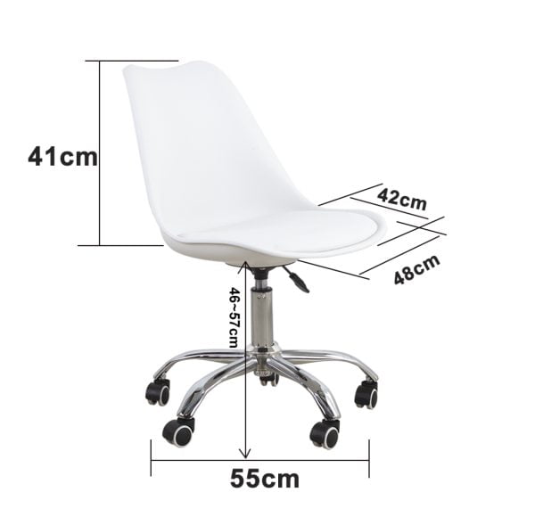 Chaise de bureau - réglable en hauteur - VDD World