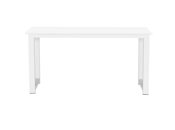 Table de bureau - table de cuisine - largeur 110 cm - blanc - VDD World