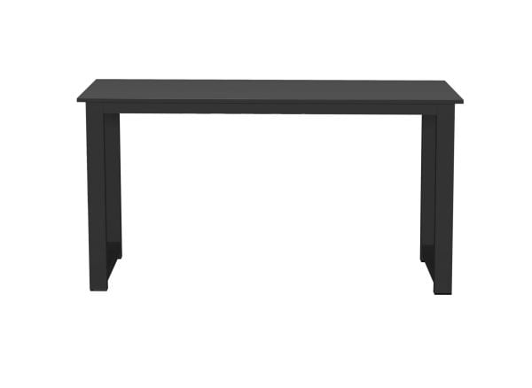 Table de bureau - table de cuisine - largeur 110 cm - noir - VDD World