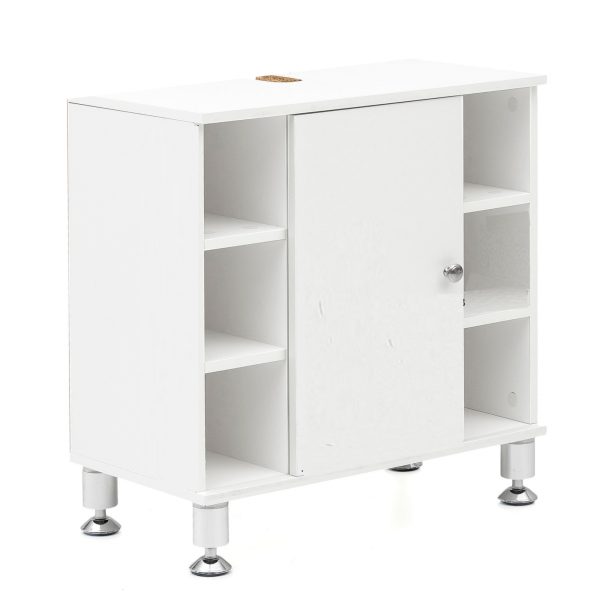 Meuble pour salle de bain meuble vasque Clevaso blanc - VDD World