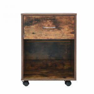 Meuble de bureau à roulettes - caisson à tiroirs - commode